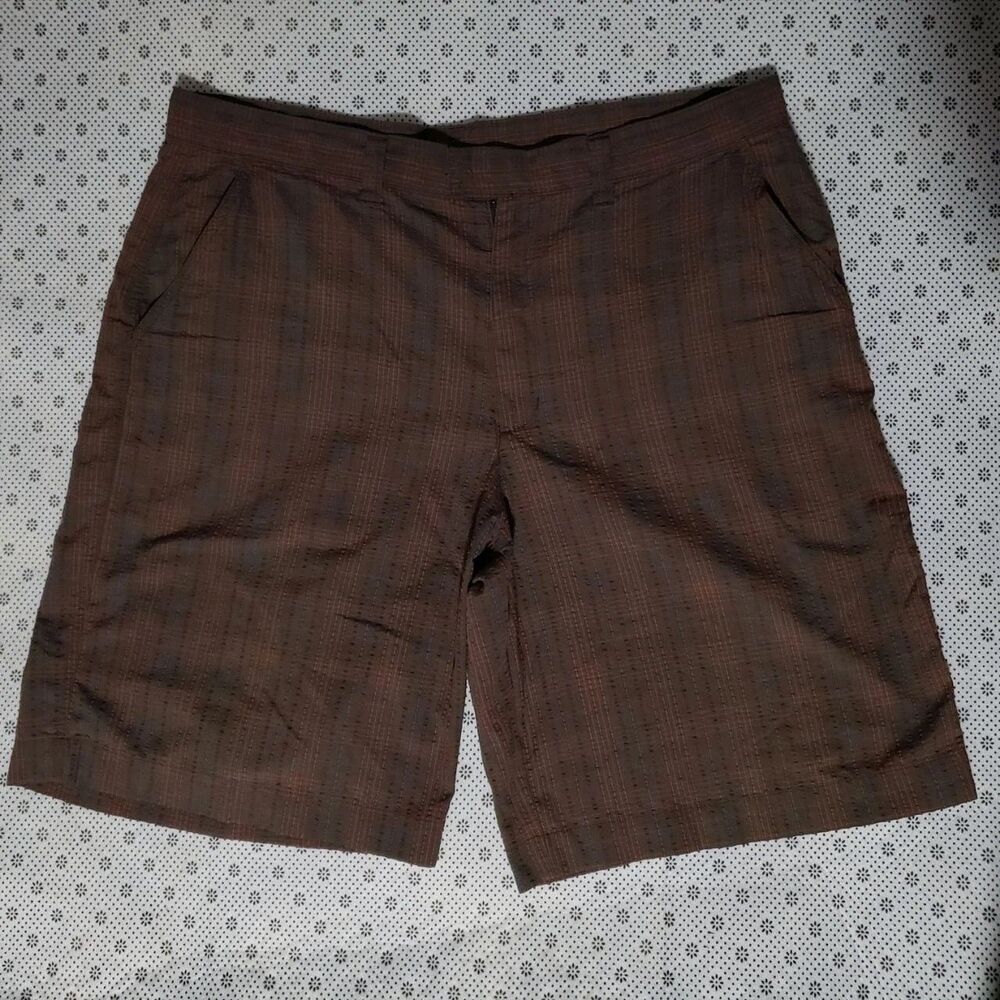 Patagonia Organic Cotton Men's Size 36 Brown Plaid Shorts